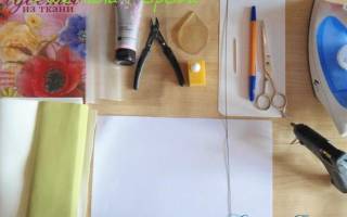 Пионовидные розы из фоамирана: простой урок с шаблонами