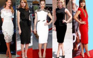 Платье-карандаш: фото процесса изготовления для новичков