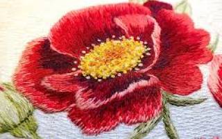 Мастер-класс по вышивке гладью: лучшие уроки для начинающих мастериц