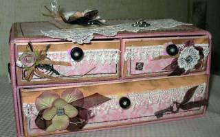 Шкатулка своими руками быстро и просто: 5 видов на любой вкус