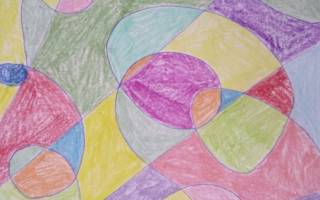 Витраж на бумаге: осваиваем нетрадиционную технику