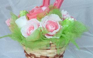 Букет из мыла: мастер-класс по изготовлению душистого сюрприза