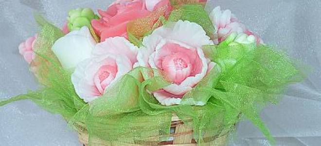 Букет из мыла: мастер-класс по изготовлению душистого сюрприза