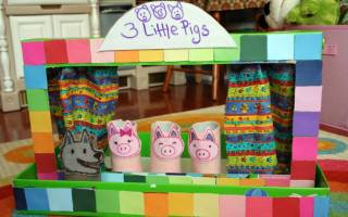 Кукольный театр своими руками: маленькое представление для юного зрителя