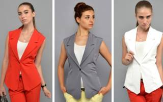 Выкройка жилетки с полным описанием пошива своими руками