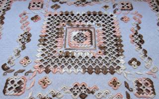 Хардангер: мастер-класс для начинающих по вышивке