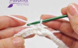 Вытянутые петли крючком для создания различных изделий