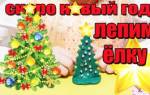 Как сделать елку из пластилина своими руками: несколько идей для поделки