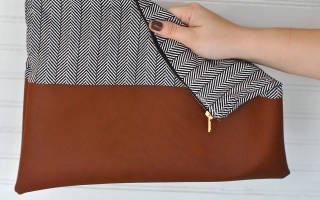 Клатч из кожи своими руками: интересные выкройки на любой вкус