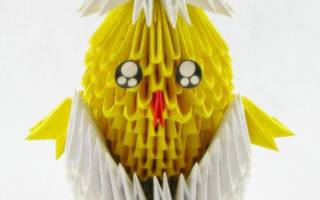 Схемы модульного оригами для оригинальных поделок