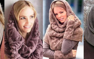 Снуд своими руками: создаем изделие крючком и спицами