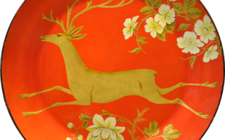 Жостовская роспись: красочные подносы и прочая кухонная утварь