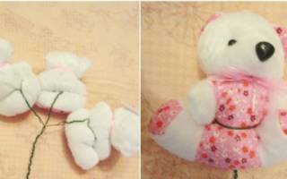 Букет из игрушек своими руками для начинающих