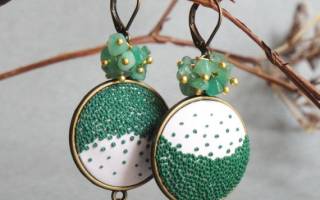 Серьги своими руками: мастер-класс экстравагантных украшений для ушек