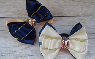 Мастер-класс «как сделать бант из атласной ленты» для маленькой девочки