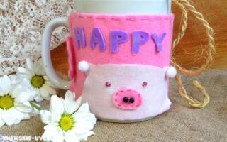 Мастер-класс по чехлу для кружки для комфортного чаепития
