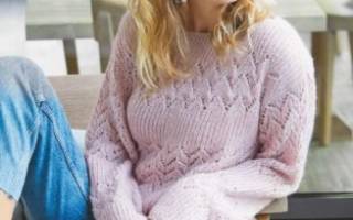 Кофта на одно плечо: учимся вязать модную асимметрию