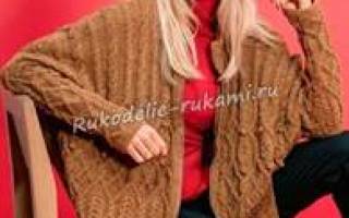 Женские жакеты спицами с элегантными штрихами