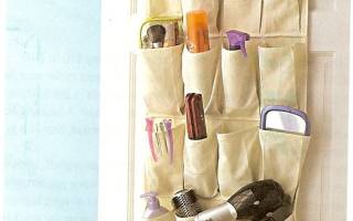 Подвесной органайзер с карманами: отличный способ хранения необходимых вещей