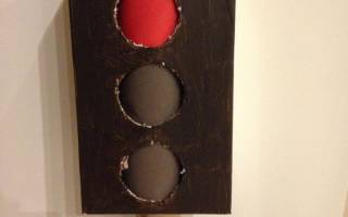 Светофор из бумаги для детей дошкольного возраста