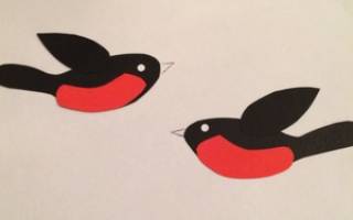 Аппликация «птицы перелетные» по известным мотивам