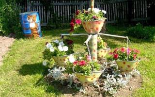 Идеи для дачи своими руками: оригинальные украшения для улицы