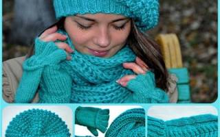 Берет «ежик»: видео-уроки для поэтапного разбора интересного урока