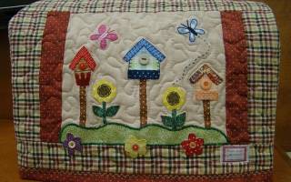 Чехол для швейной машины для опытных мастериц в шитье