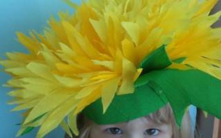 Шапка из бумаги своими руками для выпускника и шапочка-цветок