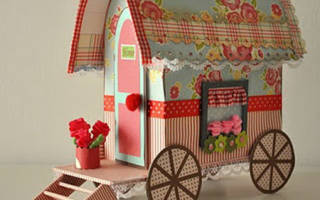 Новогодние домики своими руками: уроки для всей семьи