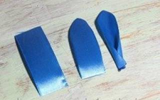 Мастер-класс по георгинам из атласной ленты: подробное описание создания искусственного цветка