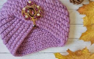 Чалма своими руками: вяжем интересную модель для любимого мужчины