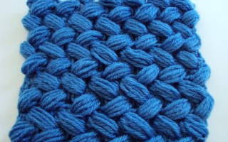 Объемный плетеный узор крючком с описанием работы