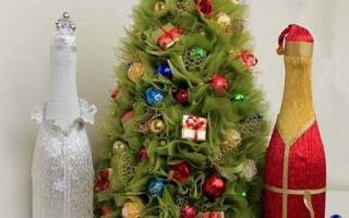 Как сделать елку из конфет своими руками: пошаговые мастер-классы