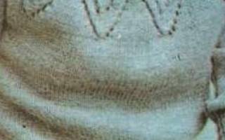 Круглая кокетка спицами сверху: изучаем модный фасон