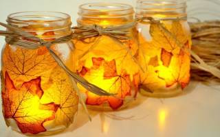 Подсвечник своими руками из различных материалов