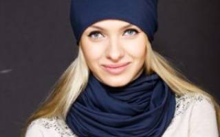 Трикотажная шапка своими руками: быстрые способы пошива