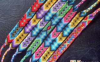 Браслет из мулине: плетем легендарную фенечку