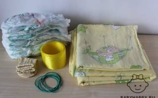 Мотоцикл из памперсов своими руками: делаем оригинальный подарок