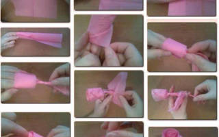 Как сделать розу из салфетки своими руками: милое украшение для стола