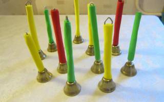 Колокольчик из фоамирана: учимся правильно использовать мягкий материал