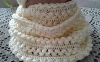 Вязание на вилке