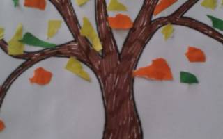 Аппликация из бумаги на тему осень: доза вдохновения для всей семьи