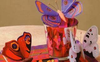 Бабочка из ткани своими руками: подборка интересных идей