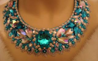 Колье из бусин своими руками: роскошные украшения для прекрасных женщин