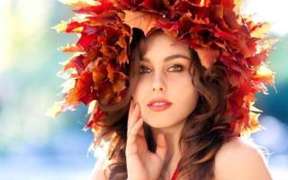 Осенние венки на голову: стильный и натуральный аксессуар