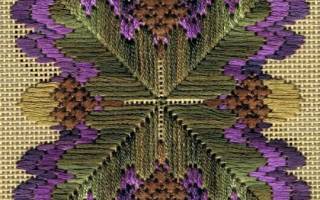 Вышивка барджелло для начинающих по собственному эскизу