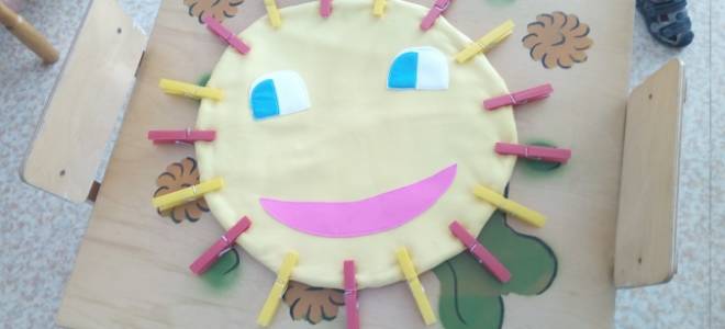 Солнышко своими руками: греемся и развиваем моторику