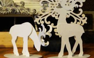 Олень своими руками: благородное животное из простых материалов