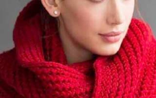 Размеры снуда в два оборота: помощь в вязке для новичков